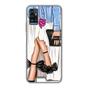 Силіконовый Чохол на ZTE Blade A71 з картинкой Модных девушек (Мода)