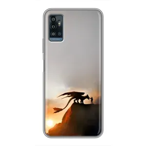 Чехол дракон Беззубик для ZTE Blade A71 (Мультиик Беззубик)