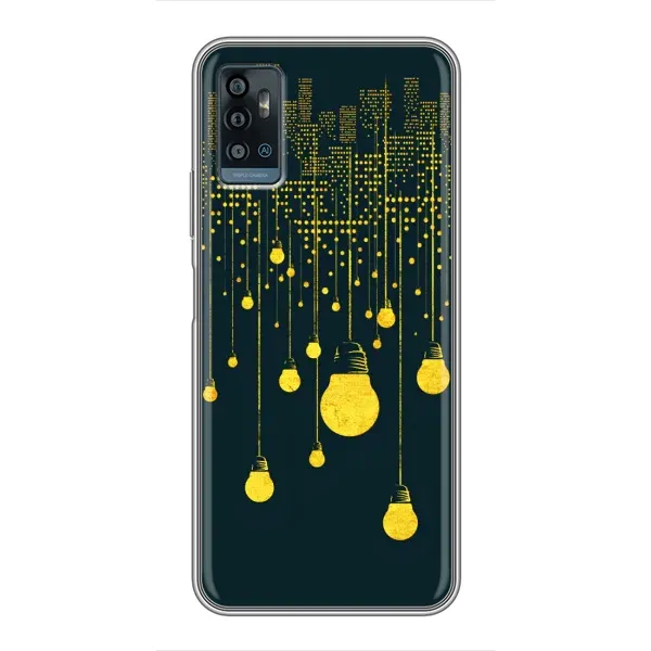 Чехол с рисунком «Ночной город» для ZTE Blade A71 Чехол с рисунком «Ночной город» для ZTE Blade A71
