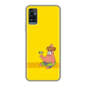 Чехлы с Патриком на ZTE Blade A71 (Ошибочка)