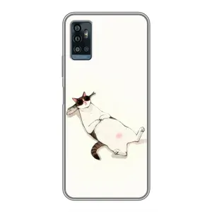 Чохол на тематику: Коти для ZTE Blade A71 (Відпочинок)