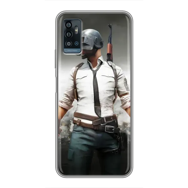 Чехол с рисунком «Пабг» для ZTE Blade A71 Чехол с рисунком «Пабг» для ZTE Blade A71