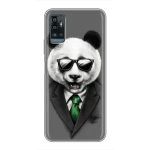 Чохли з Пандами на ZTE Blade A71 (Панда в окулярах)