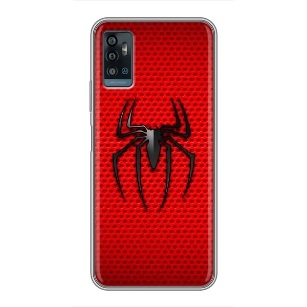 Чехол с рисунком «Паук марвел» для ZTE Blade A71 Чехол с рисунком «Паук марвел» для ZTE Blade A71