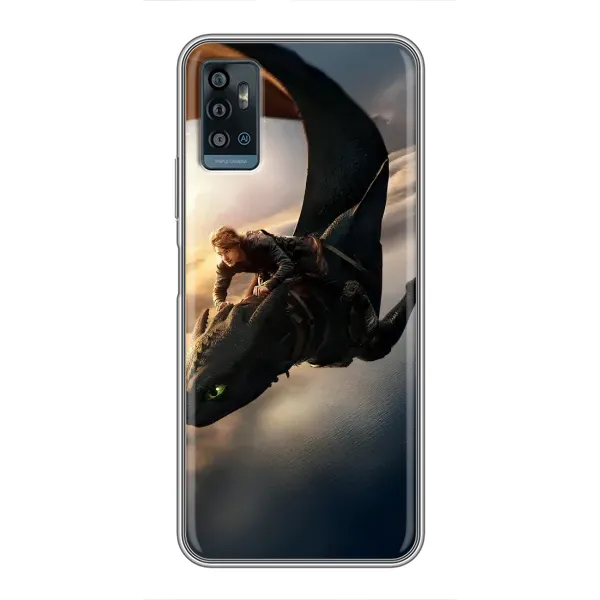 Чехол с рисунком «Полет Беззубика» для ZTE Blade A71 Чехол с рисунком «Полет Беззубика» для ZTE Blade A71