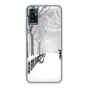 Чехлы на Новый Год ZTE Blade A71 (Снегом замело)