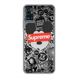 Чехол с Брендами одежды на ЗТЕ Блейд А71 (Supreme Маус)