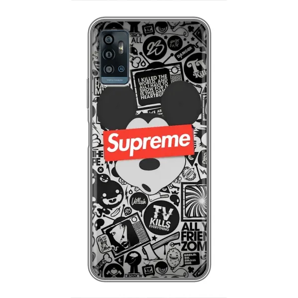 Чехол с рисунком «Supreme Маус» для ZTE Blade A71 Чехол с рисунком «Supreme Маус» для ZTE Blade A71