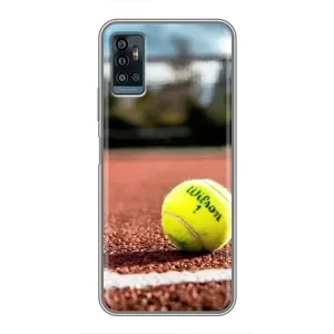 Чохли з прінтом Спортивна тематика для ZTE Blade A71 (Тенісний корт)