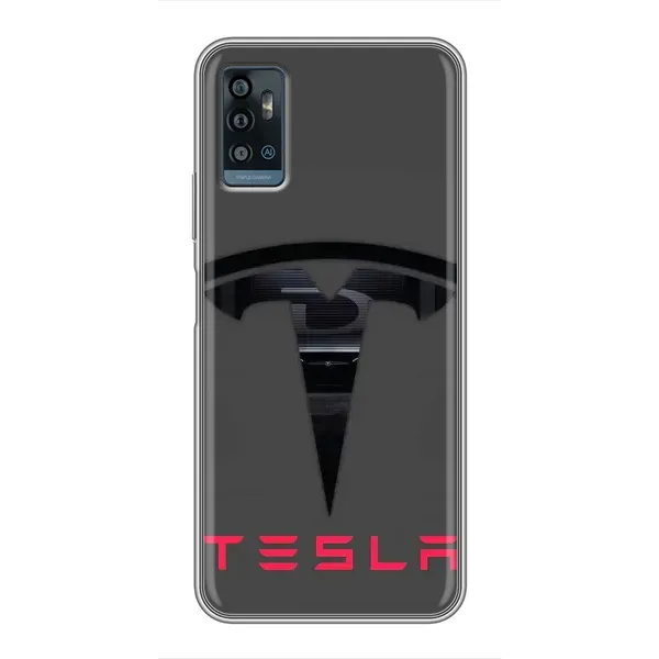 Чехол с рисунком «Logo TESLA» для ZTE Blade A71 Чехол с рисунком «Logo TESLA» для ZTE Blade A71