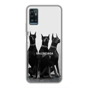 Чохол ДОБЕРМАН для ZTE Blade A71 (Три добермана)