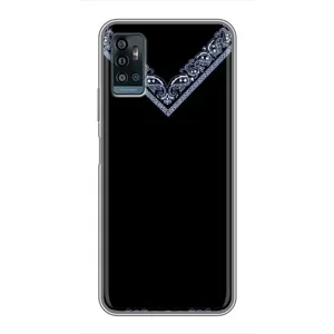 Силиконовый Чехол на ZTE Blade A71 (Воротник вышиванки)