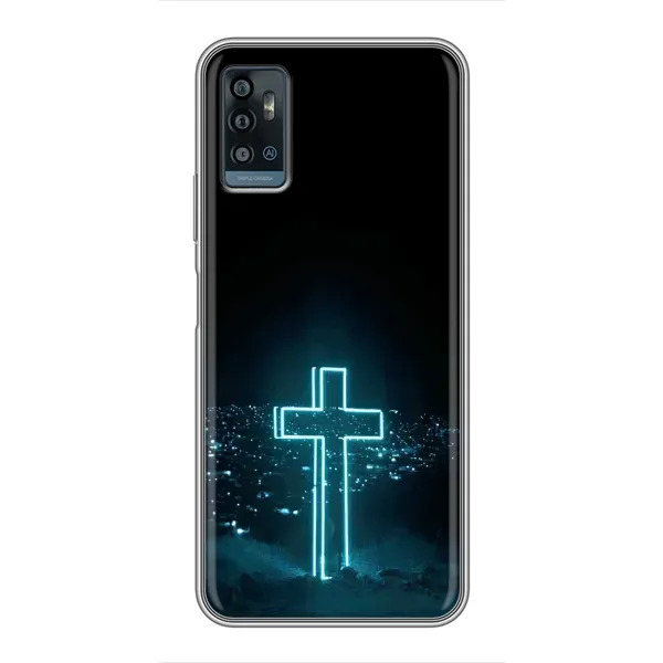 Чехол с рисунком «Яркий Крест» для ZTE Blade A71 Чехол с рисунком «Яркий Крест» для ZTE Blade A71