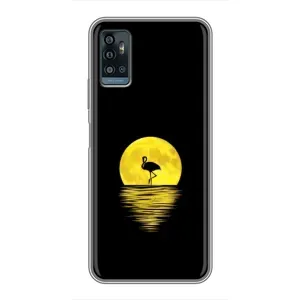 Летний Чехол на ZTE Blade A71 (Желтый Закат)