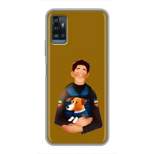 Чехол с принтом для ZTE Blade A71 (ЗСУ Патрон)