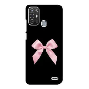 Чохол банти для ZTE Blade A72 (Бант на чорному)