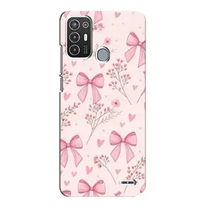 Чохол банти для ZTE Blade A72 (Банти з квітами)