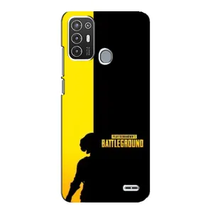 Чохол (TPU) з картинкою "Лого Пабг" на ЗТЕ Блейд А72 (Battlegrounds)