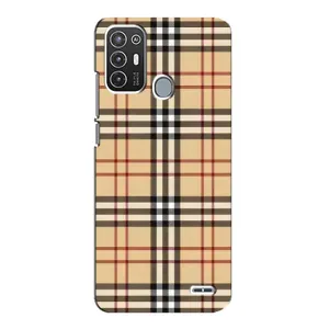Чохол з Брендами одягу на ЗТЕ Блейд А72 (Burberry стиль)