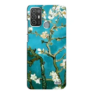 Чехол с принтом САКУРЫ на ZTE Blade A72 (Цветение Сакуры)
