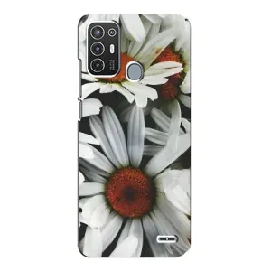 Чехол с ромашками на ZTE Blade A72 (Цветы Ромашки)