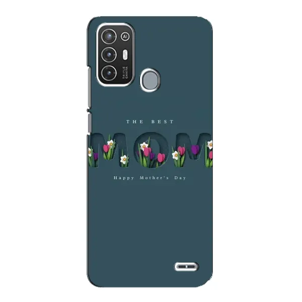Чехол с рисунком «Ко дню мамы» для ZTE Blade A72 Чехол с рисунком «Ко дню мамы» для ZTE Blade A72