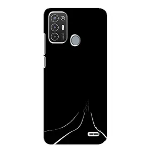 Чохол з картинками на чорному фоні для ZTE Blade A72 (Дорога)