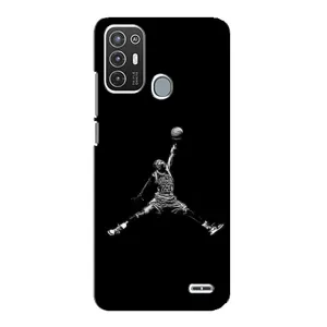 Силиконовый Чехол Nike Air Jordan на ЗТЕ Блейд А72 (Джордан)