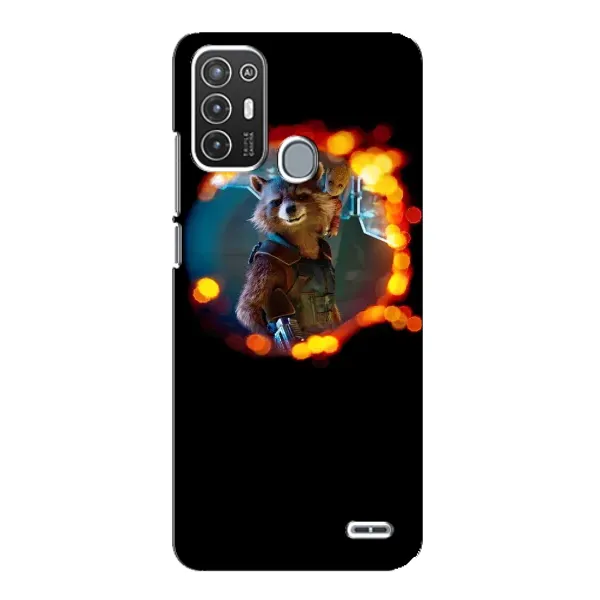 Чехол с рисунком «Енот Ракета» для ZTE Blade A72 Чехол с рисунком «Енот Ракета» для ZTE Blade A72