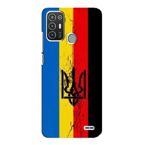 Чохли УПА (Червоно-Чорний) на ZTE Blade A72 (Прапор УПА)