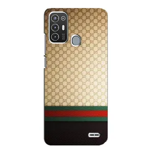 Чехлы Бренд GUCCI для ZTE Blade A72 (Фон Гуччи)
