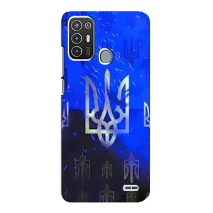 Чохол Укр Символіка для ZTE Blade A72 (Герб)