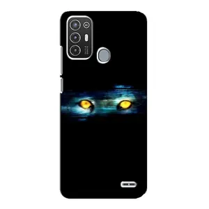 Чехлы с изображением разных животных для ZTE Blade A72 (Глаза)