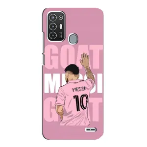 Чехлы Лео Месси в Майами на ZTE Blade A72 (GOAT MESSI)