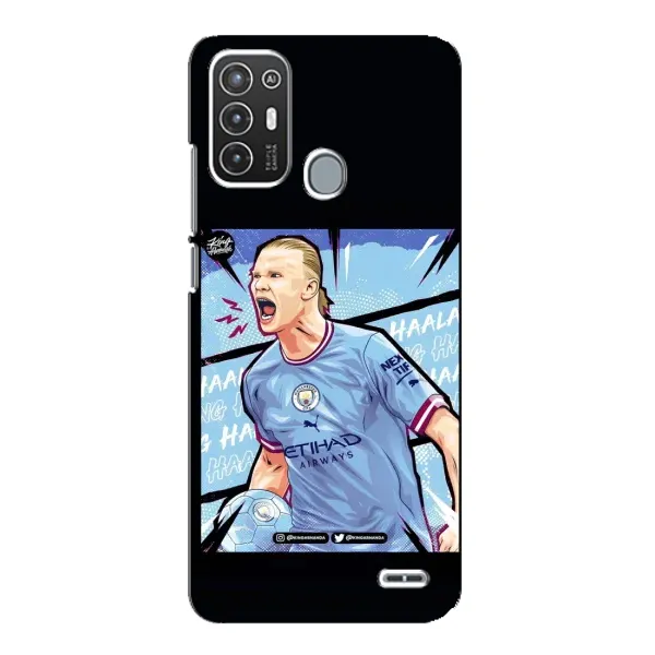 Чехол с рисунком «гол Эрлинг Холланд» для ZTE Blade A72