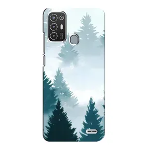 Літній Чохол на ZTE Blade A72 (Гірський Ліс)