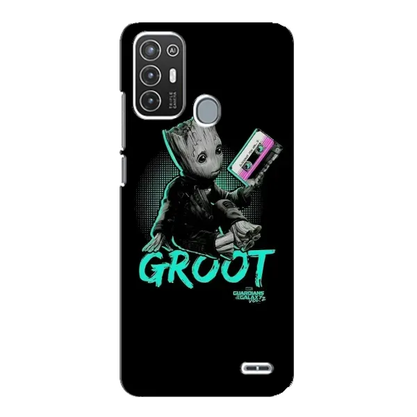 Чехол с рисунком «Groot» для ZTE Blade A72 Чехол с рисунком «Groot» для ZTE Blade A72