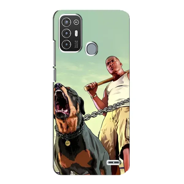 Чехол с рисунком «GTA» для ZTE Blade A72 Чехол с рисунком «GTA» для ZTE Blade A72