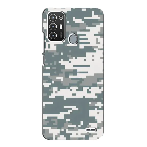 Чехол с рисунком «Камуфляжный Хаки» для ZTE Blade A72 Чехол с рисунком «Камуфляжный Хаки» для ZTE Blade A72