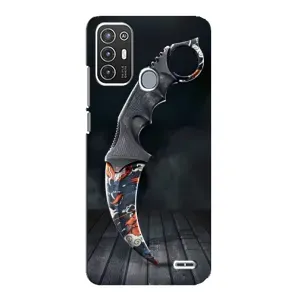 Чехол КИБЕРСПОРТ для ZTE Blade A72 (Кинжал КС ГО)