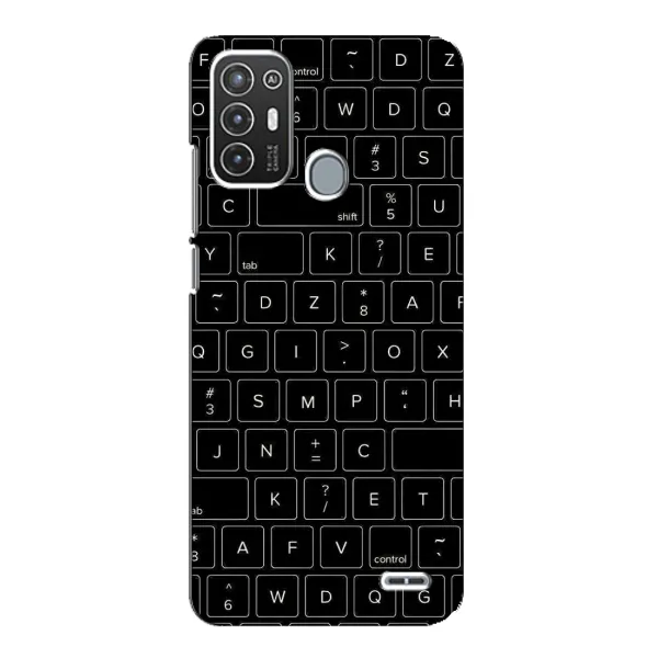 Чехол с рисунком «Клавиатура» для ZTE Blade A72 Чехол с рисунком «Клавиатура» для ZTE Blade A72