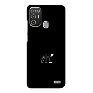 Чохол з картинками на чорному фоні для ZTE Blade A72 (Книжки)