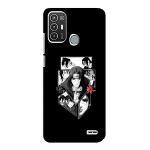 Чохли з принтом Ітачі Учіха на ZTE Blade A72 (Коллаж Ітачі)