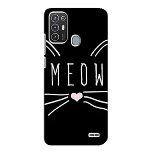 Бампер з зображенням Котиків для ЗТЕ Блейд А72 (КОТИК MEOW)