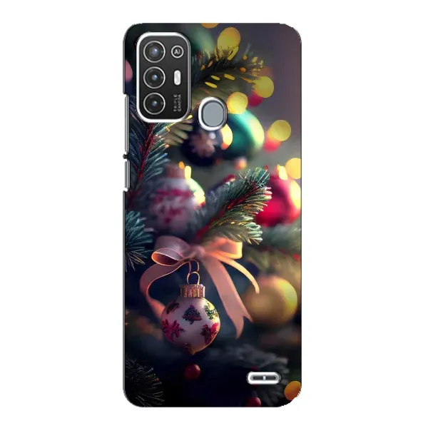 Чехол с рисунком «Красивая елочка» для ZTE Blade A72 Чехол с рисунком «Красивая елочка» для ZTE Blade A72