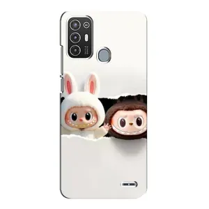 Чохол з принтом Лабубу для ZTE Blade A72 (Фігурки Labubu)
