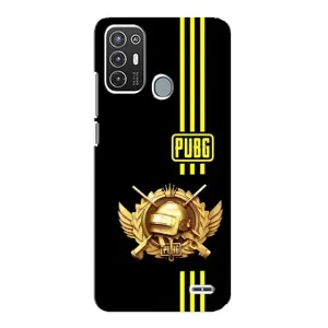 Чохол (TPU) з картинкою "Лого Пабг" на ЗТЕ Блейд А72 (Логотип PUPG)