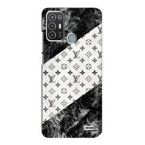 Чохол Стиль Louis Vuitton на ZTE Blade A72 (LV на білому)