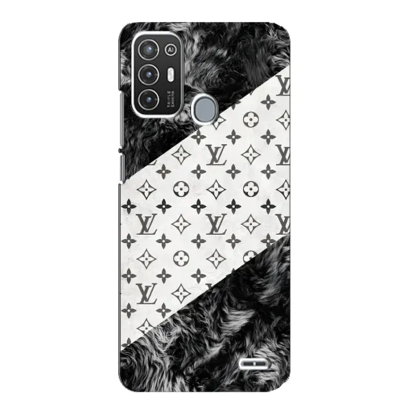 Чехол с рисунком «LV на белом» для ZTE Blade A72 Чехол с рисунком «LV на белом» для ZTE Blade A72
