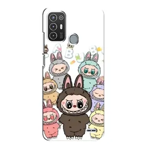 Чехол с принтом Лабубу для ZTE Blade A72